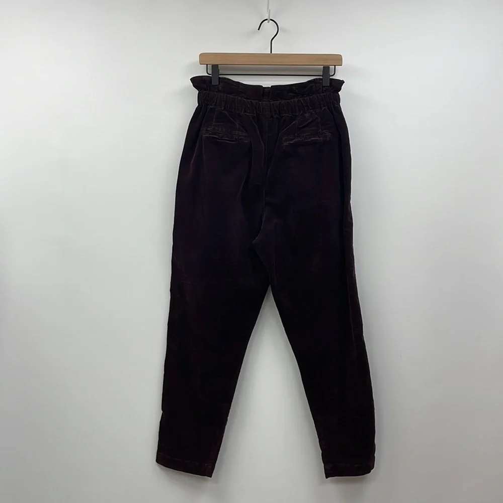 Free People Purple Ankle Cropped Pants - Picture 7 of 10